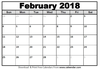 Printable Calendar Image